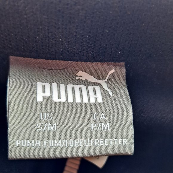 Black Puma Trucker / Baseball Hat Cap Size S - Picture 4 of 7